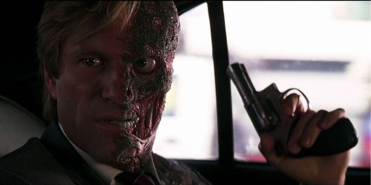 Two-Face Confronts Sal Maroni