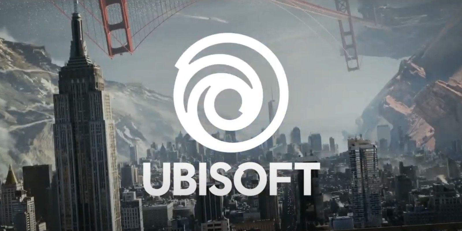 Ubisoft Logo Cityscape