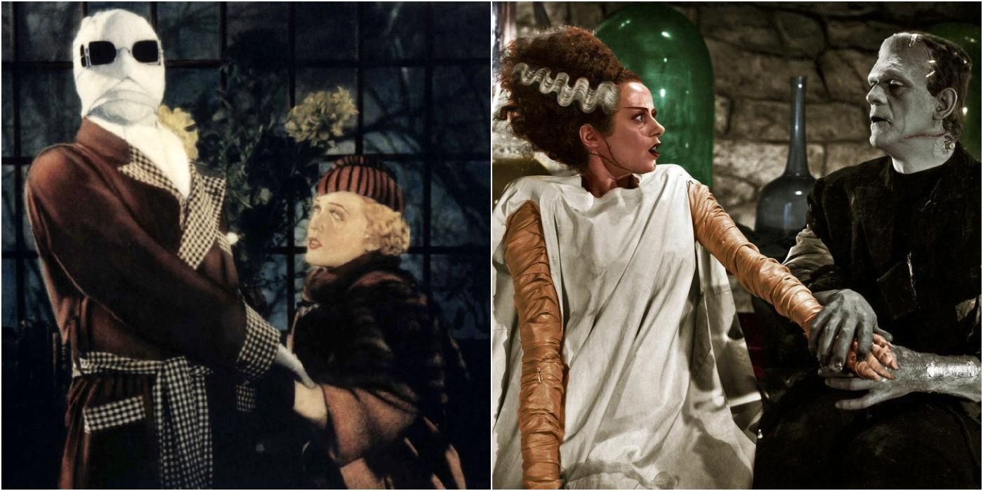 The Invisible Man Bride of Frankenstein Universal Monsters