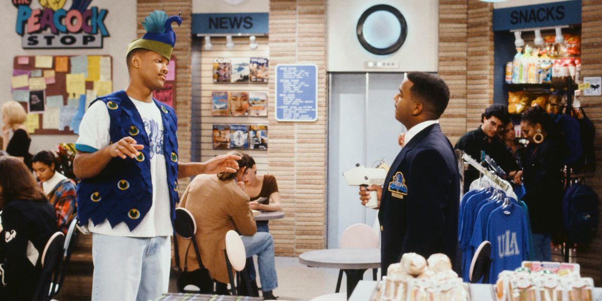 Will Smith and Alfonso Ribeiro as Carlton in The Fresh Prince of Bel-Air