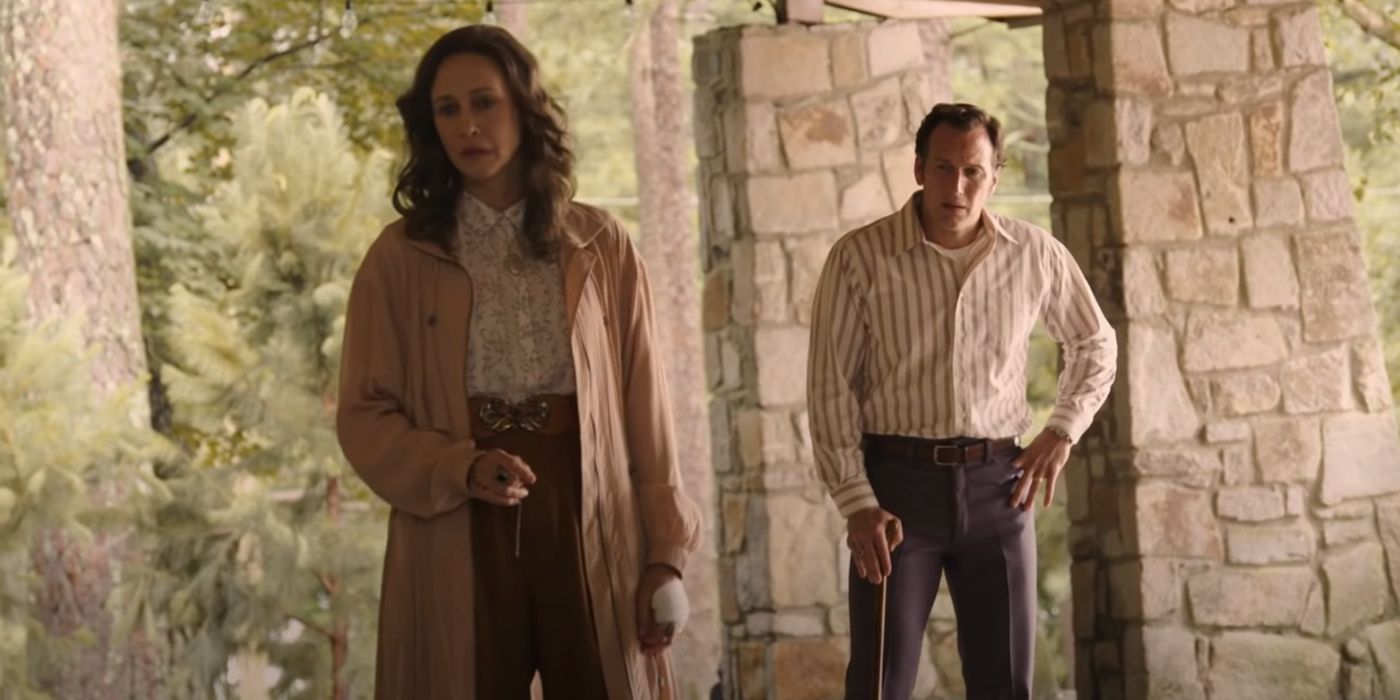 Vera Farmiga and Patrick Wilson as Ed and Lorraine Warren in The Conjuring 3