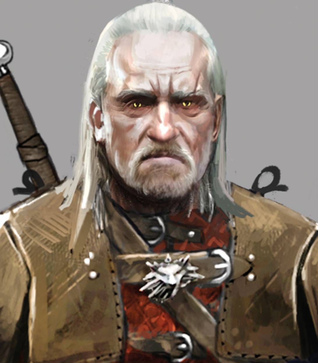Vesemir The Witcher image vertical