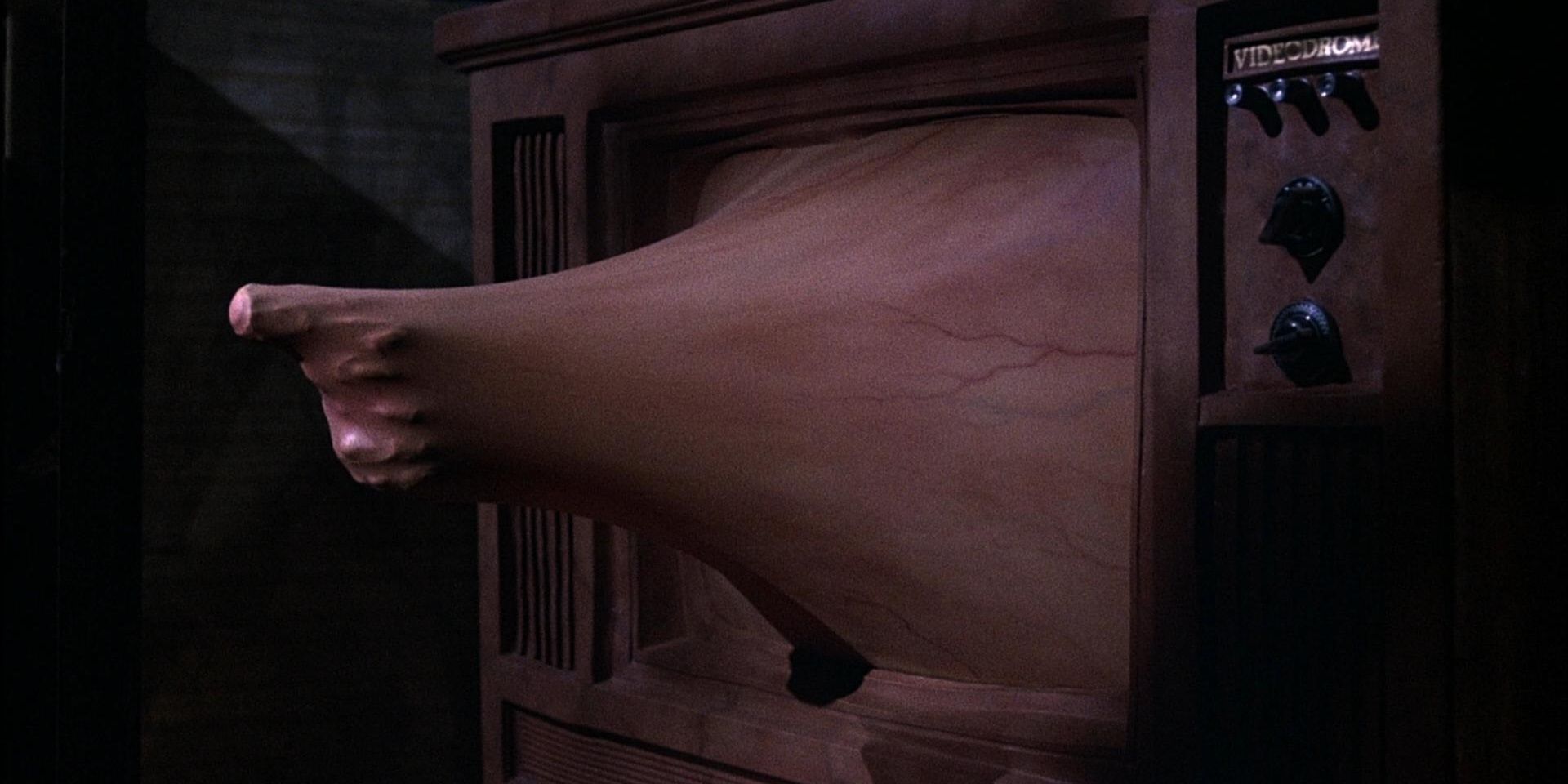A TV comes to life in Videodrome