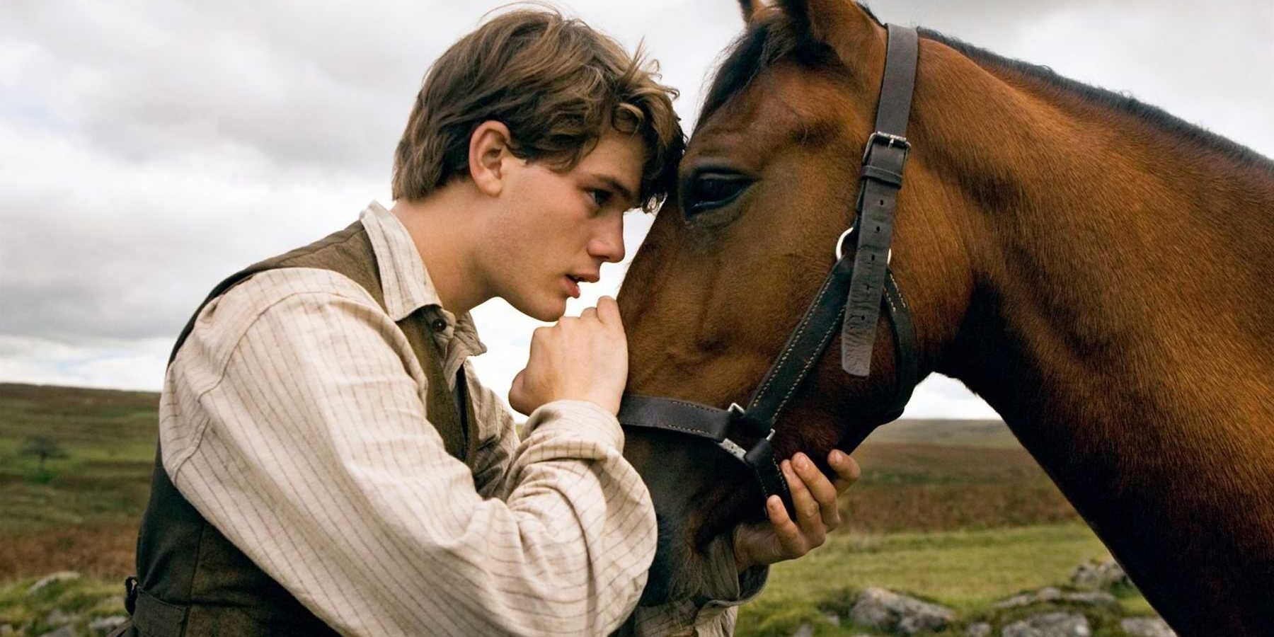 Albert and the horse in War Horse