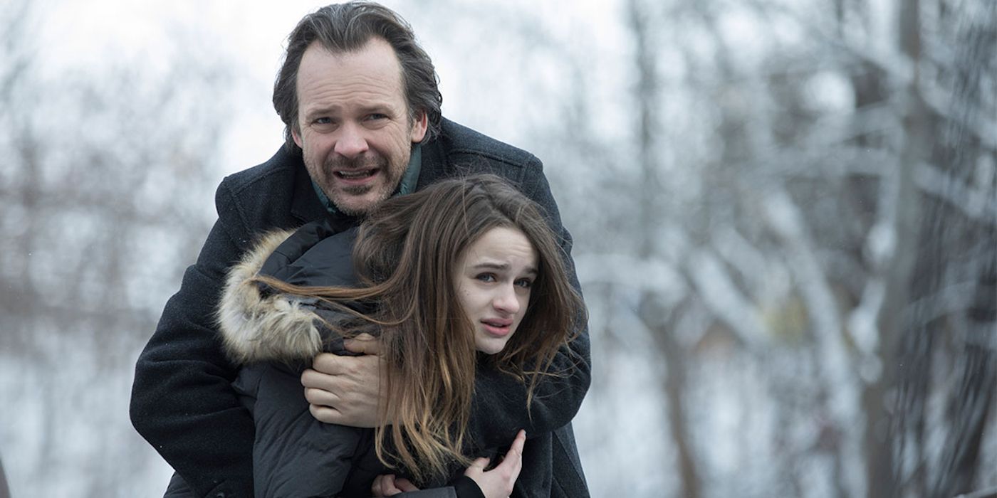 Welcome To The Blumhouse The Lie Peters Sarsgaard Holds Joey King 1