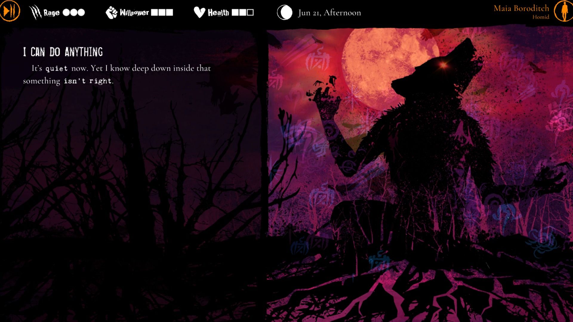 Werewolf The Apocalypse - Heart of the Forest Screenshot 2