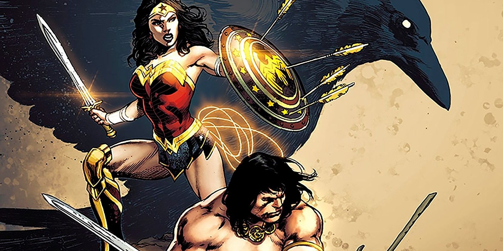 Wonder Woman and Conan Crossover