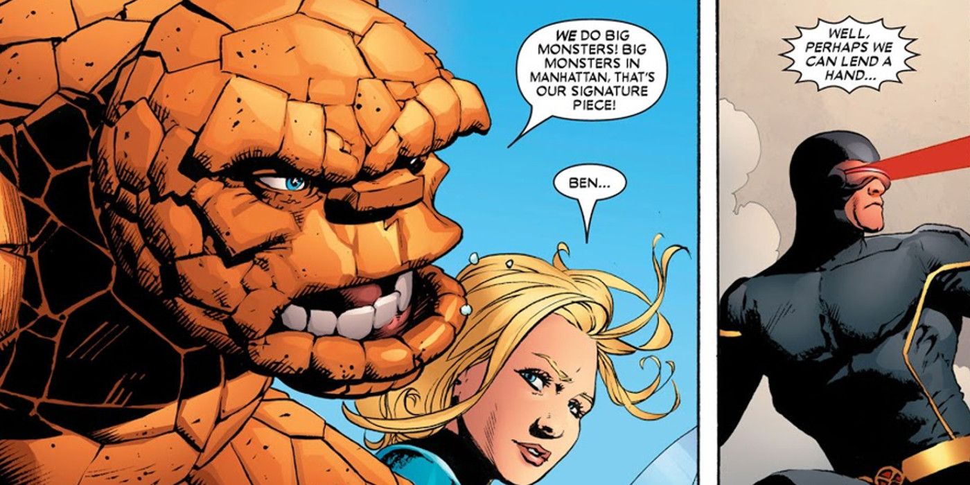 X-Men and Fantastic Four Team Up In Astonishing X-Men #7