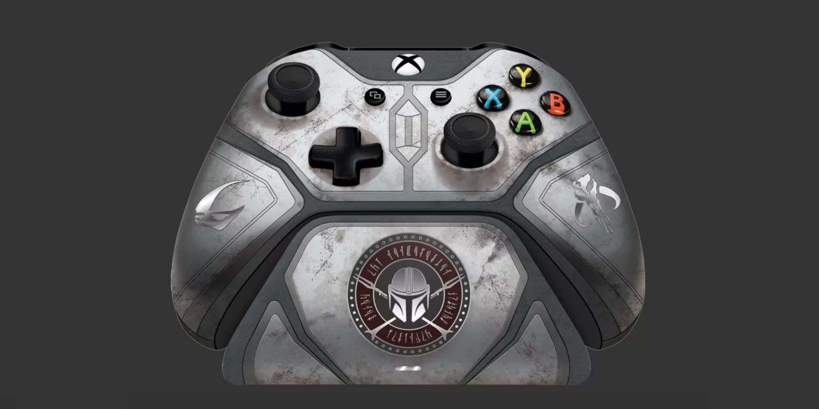 The Mandalorian Xbox One wireless controller.