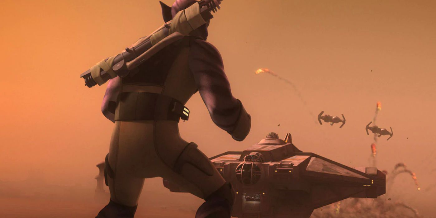 Zeb and the Ghost in Star Wars Rebels