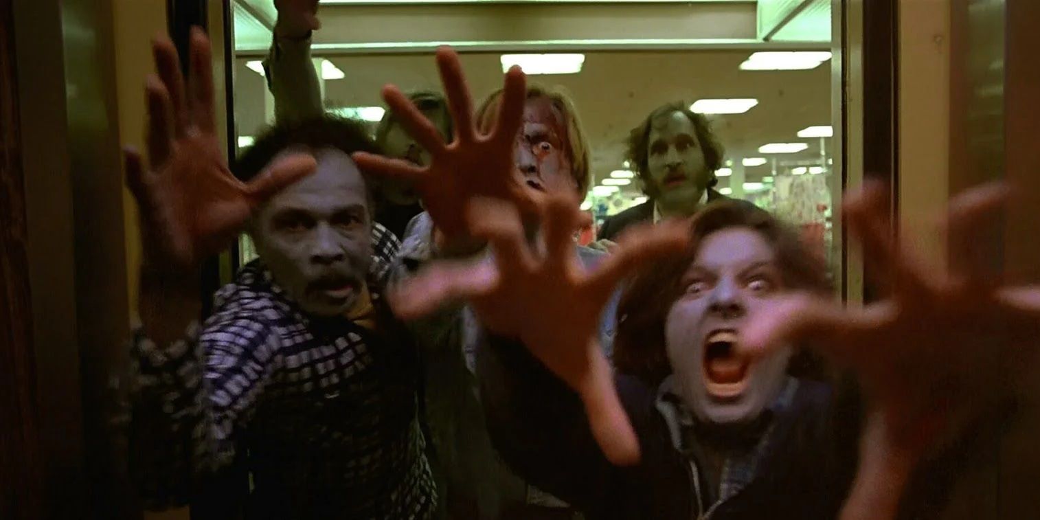 Zombies in Dawn of the Dead