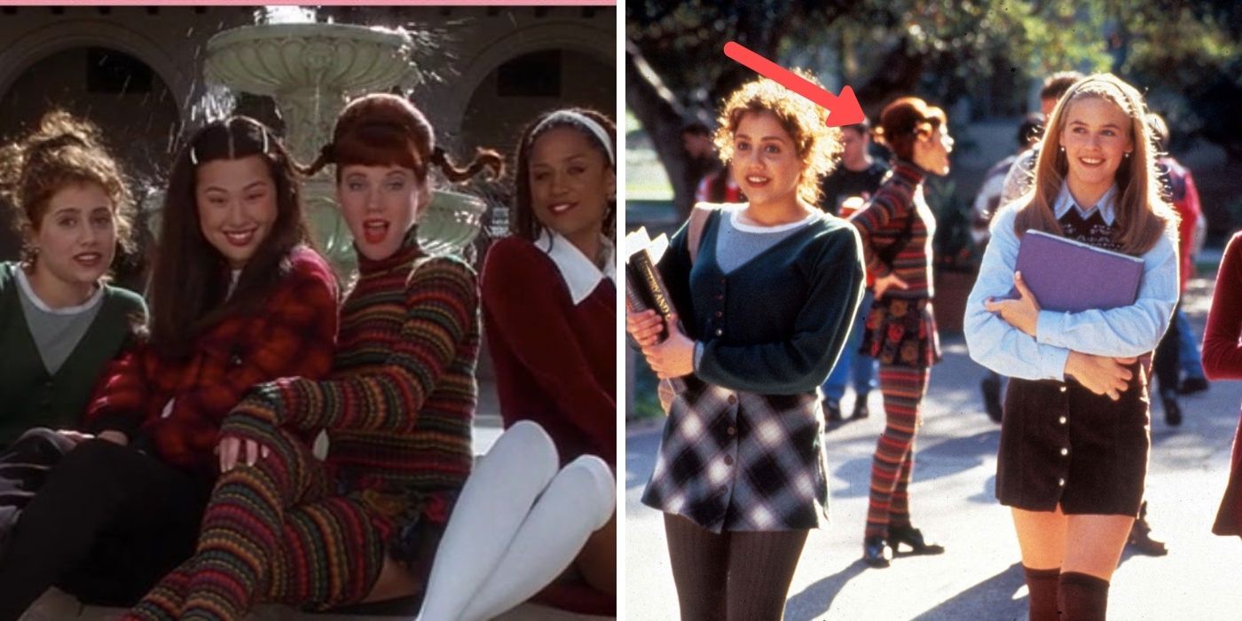 ambers striped outfit in clueless