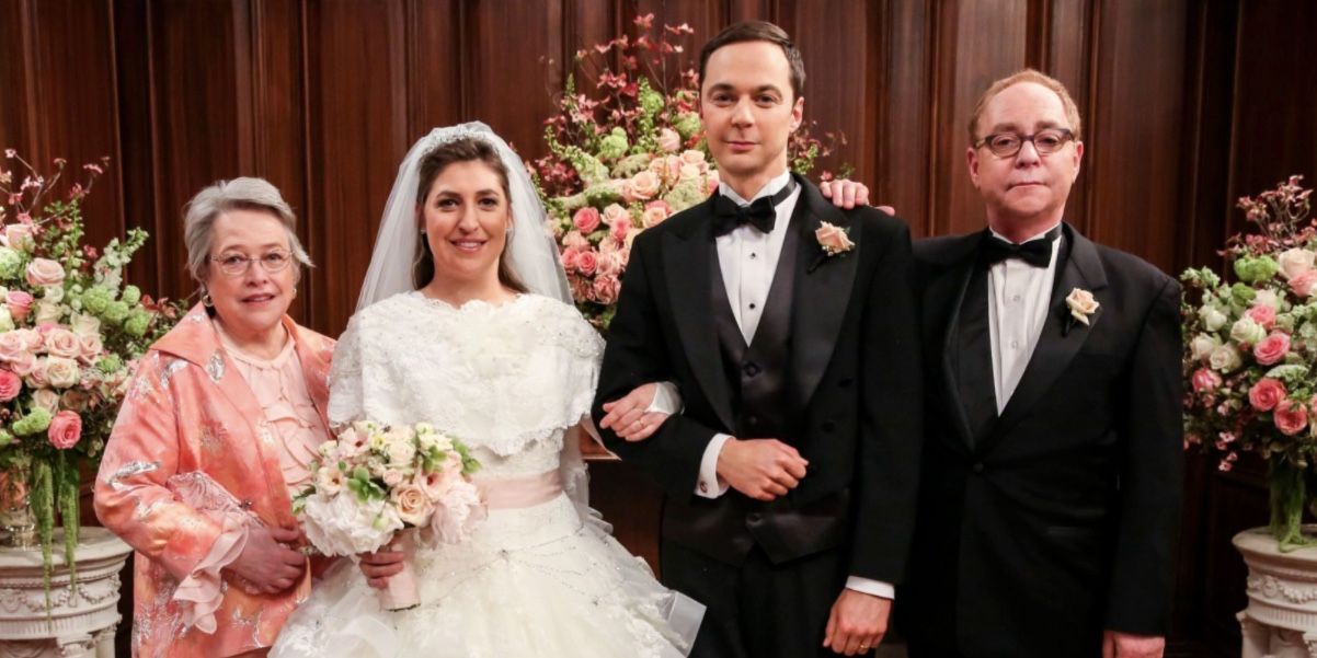 Amy and Sheldon's wedding