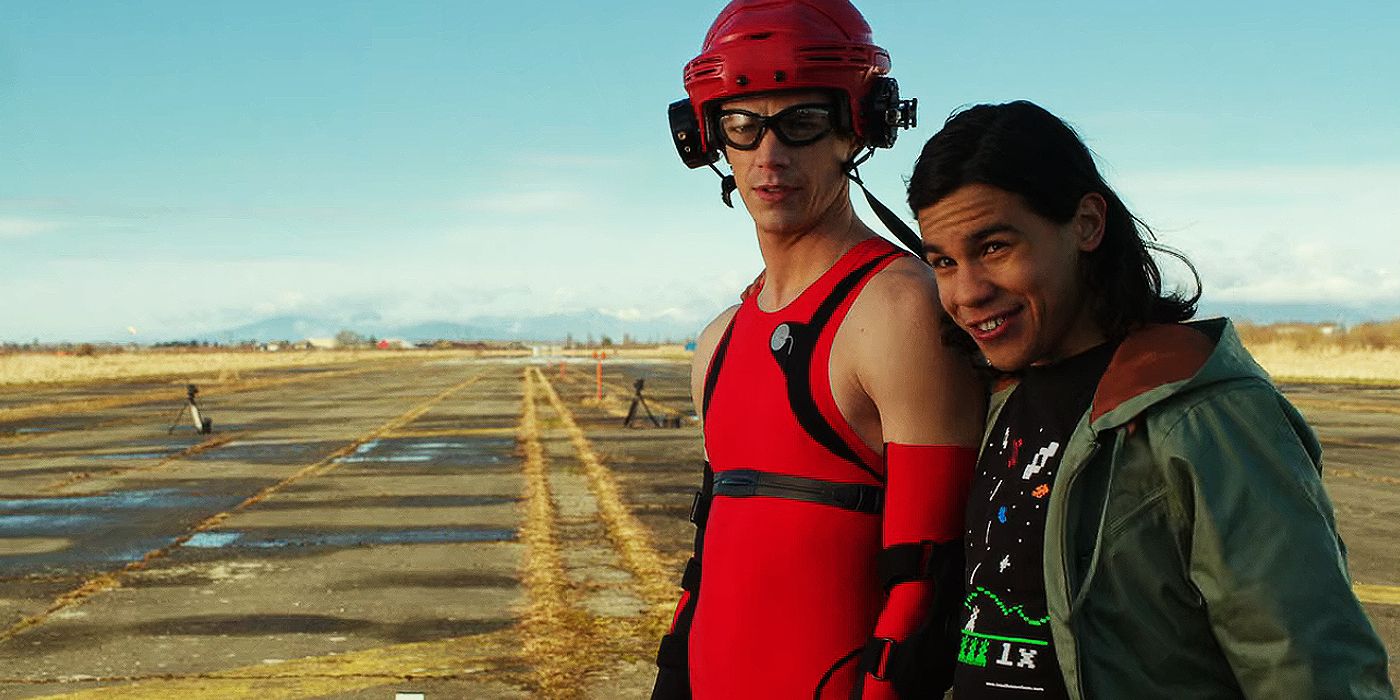 Barry And Cisco in The Flash