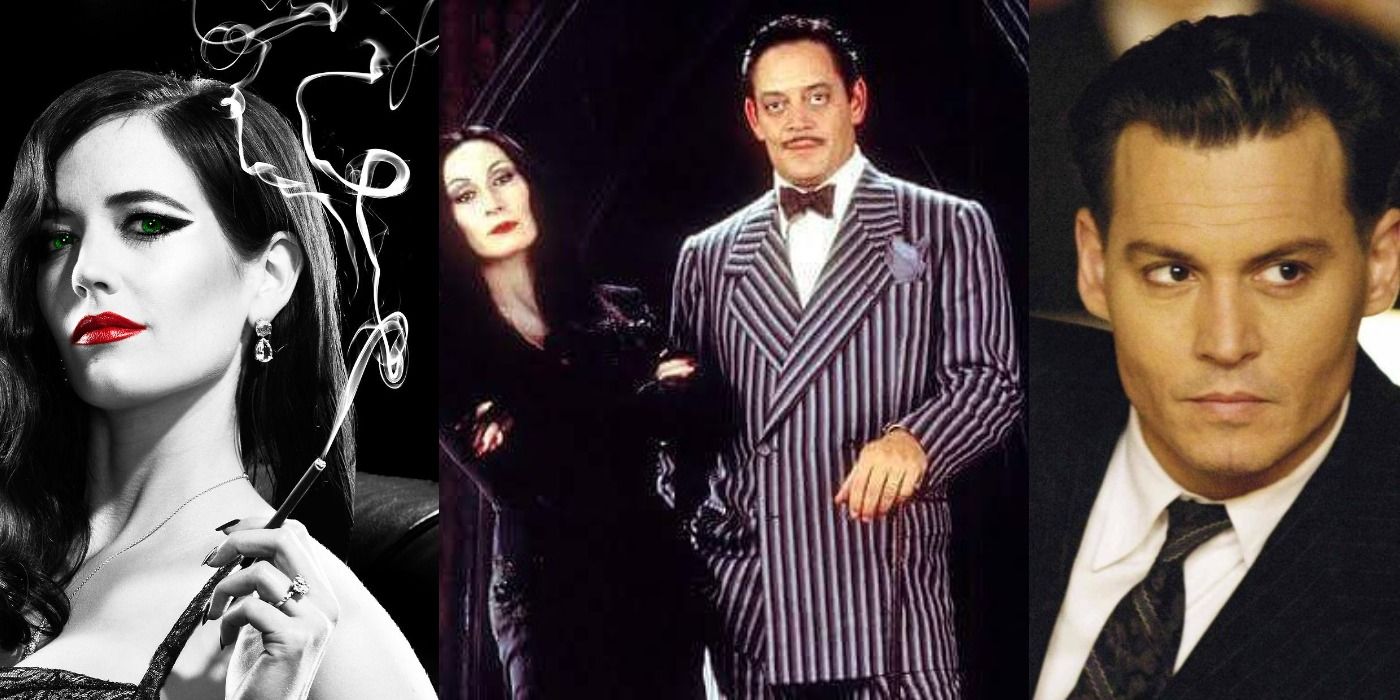 Casting Gomez and Morticia in Tim Burton's Addams Family Eva Green and Johnny Depp