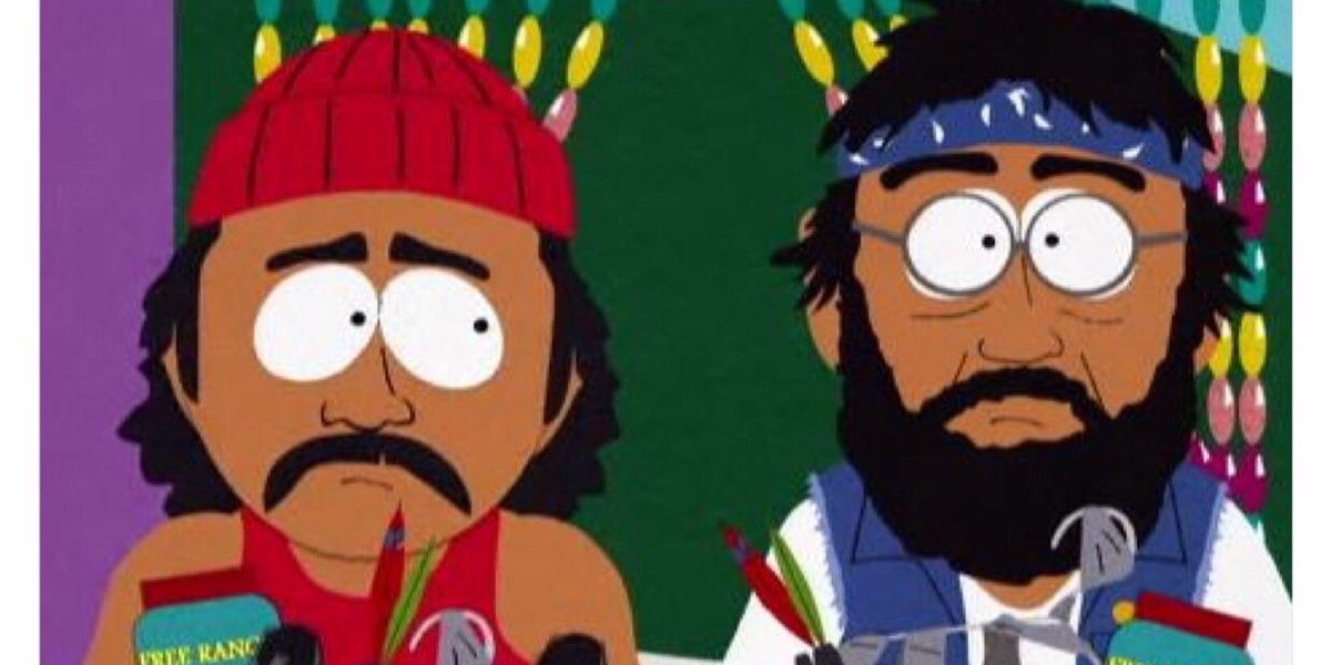 Cheech and Chong featured in South Park