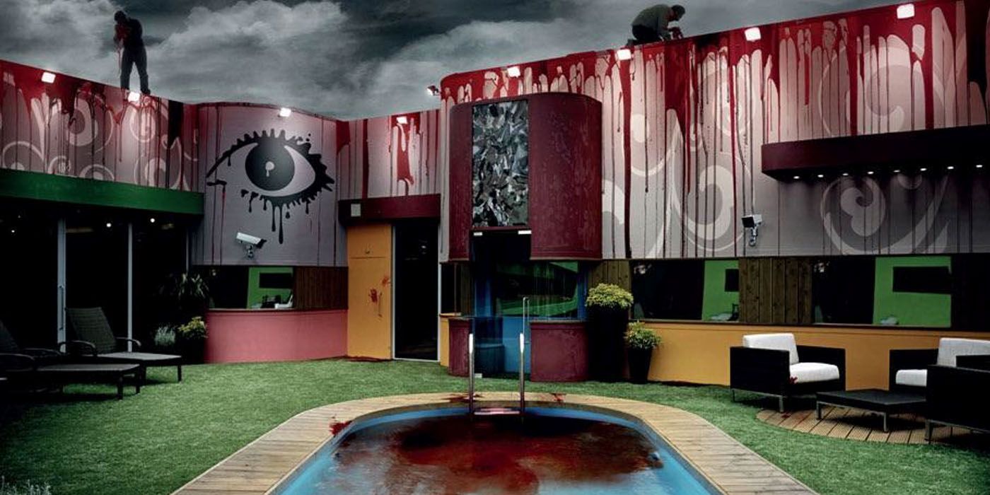 The Big Brother house destroyed in Dead Set