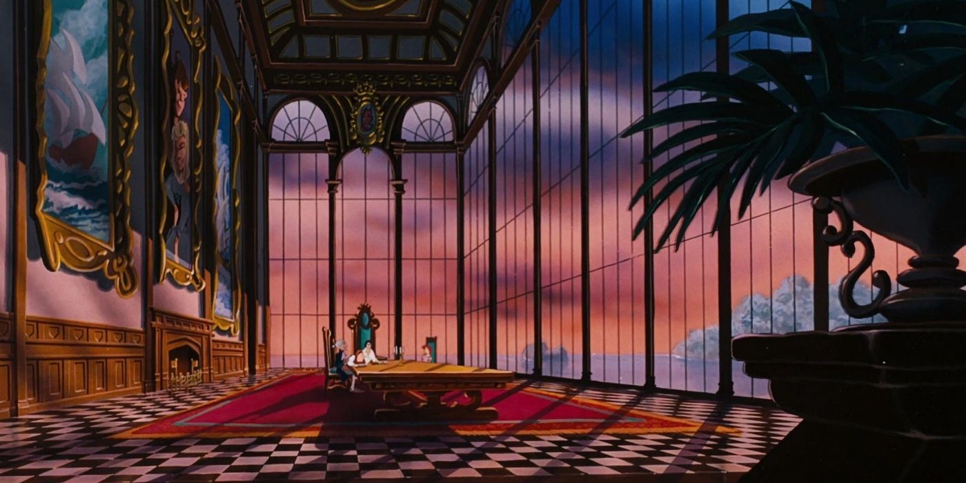 dining hall In Prince Eric&rsquo;s Castle