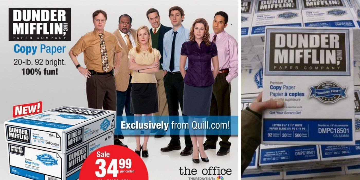 dunder mifflin products at staples - the office