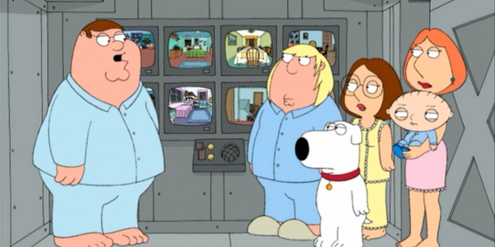Panic Room parody in Family Guy 