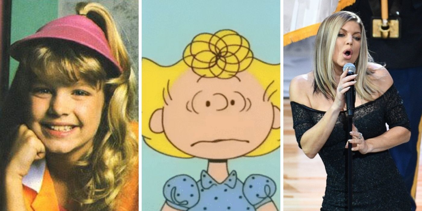 fergie voiced sally from the peanuts