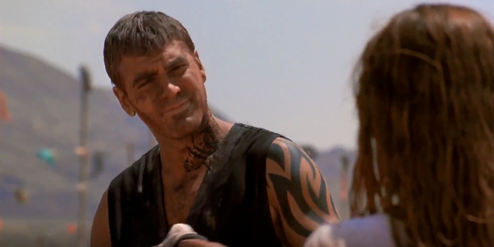 Clooney's From Dusk Till Dawn Flame Tattoo Meaning