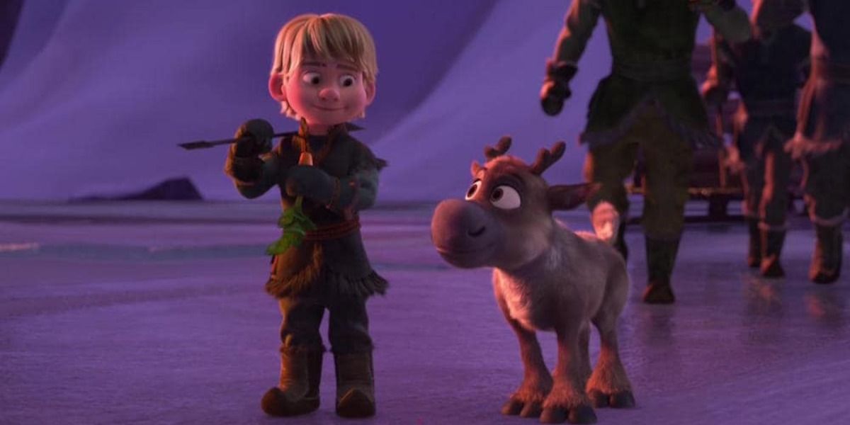 'Frozen' young Kristoff and Sven