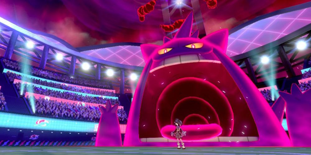 Alistair used his Gigantamax Gengar during his Gym Battle in Pokémon Shield