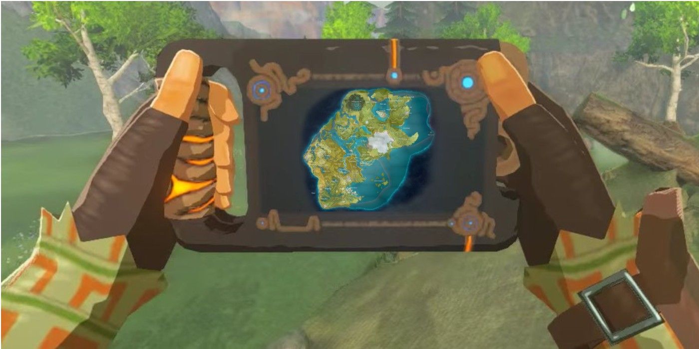 Breath of the Wild vs other Zelda maps