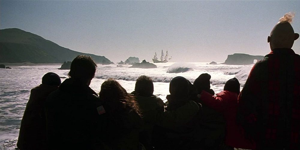 Beach in The Goonies