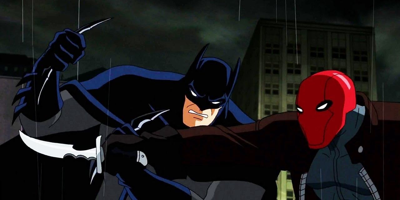 Red hood knives drawn