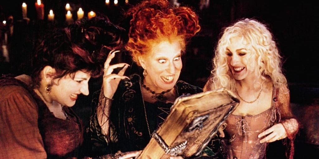 Winifred Mary and Sarah in Hocus Pocus