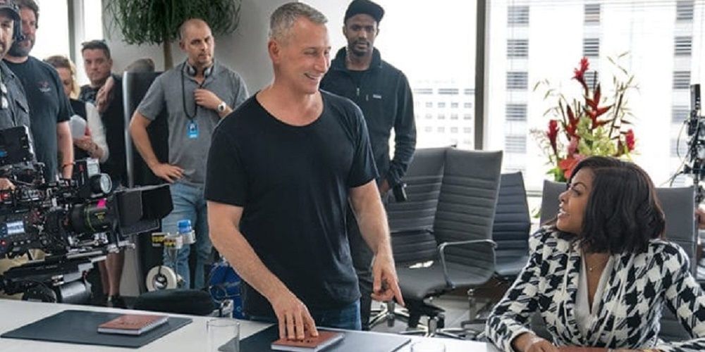 Adam Shankman and Taraji P Henson in What Women Want