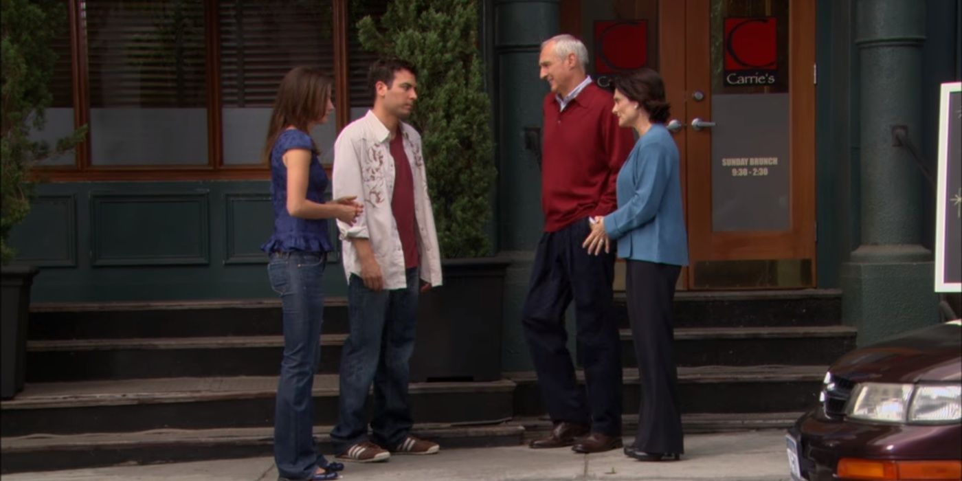 Ted's parents in How I Met Your Mother.