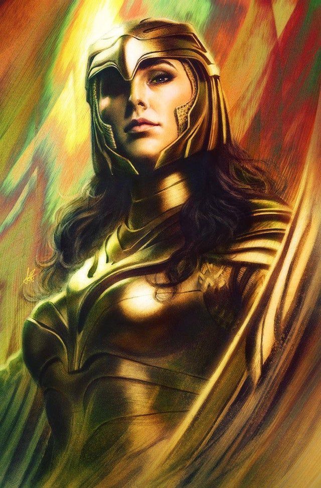 Wonder Woman's Golden Eagle Armor Shines in Variant Cover