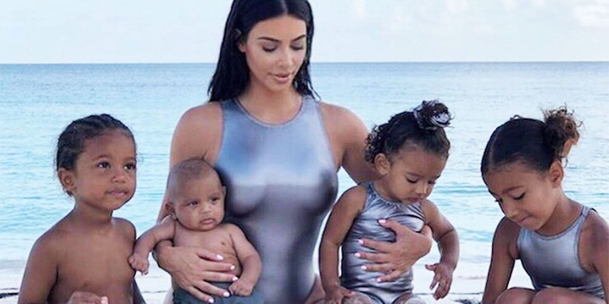 kim kardashian kids