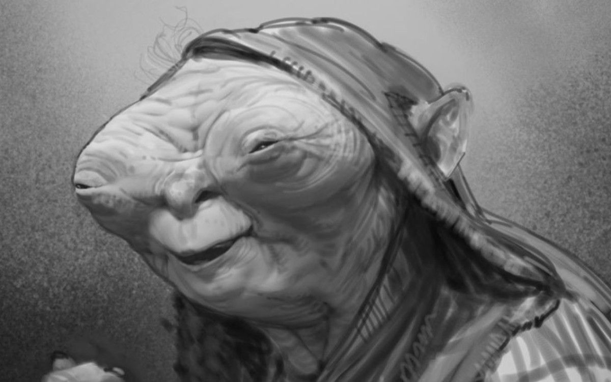 Maz Kanata Star Wars The Force Awakens concept art