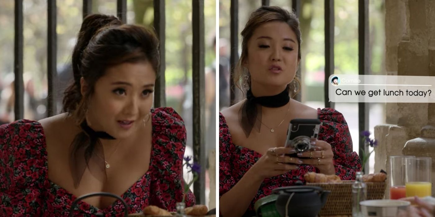 mindy in episode eight of emily in paris