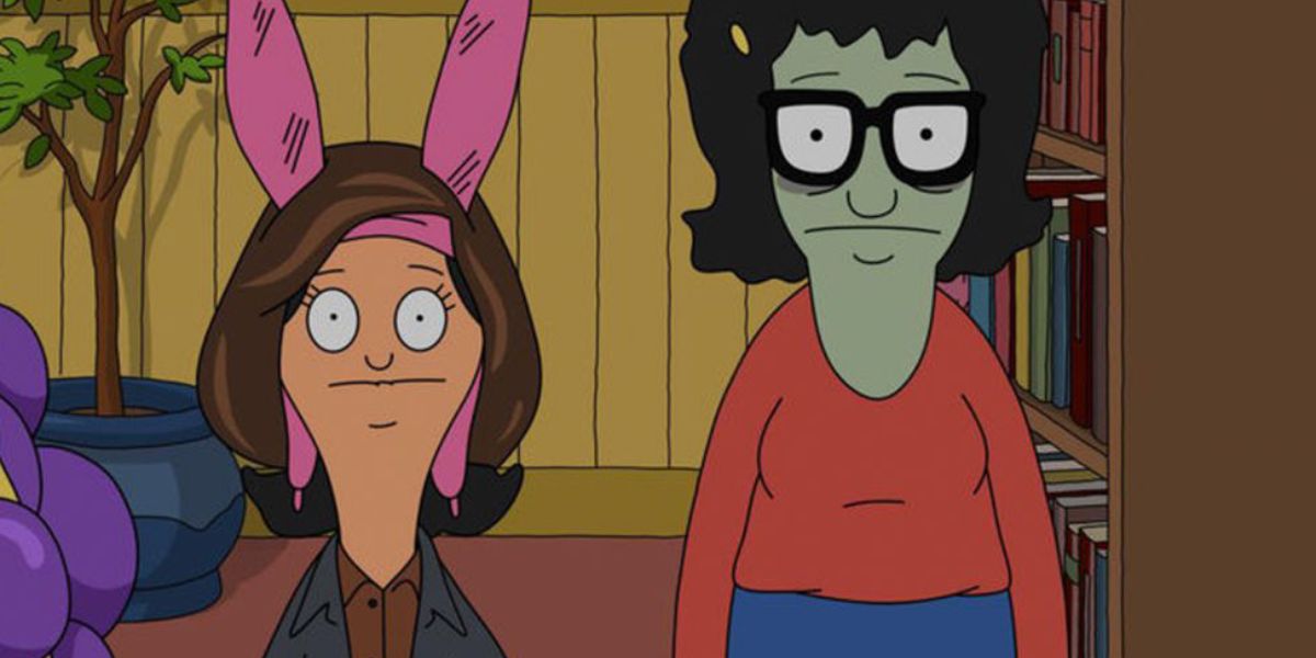Tina as a mombie in Bobs Burgers