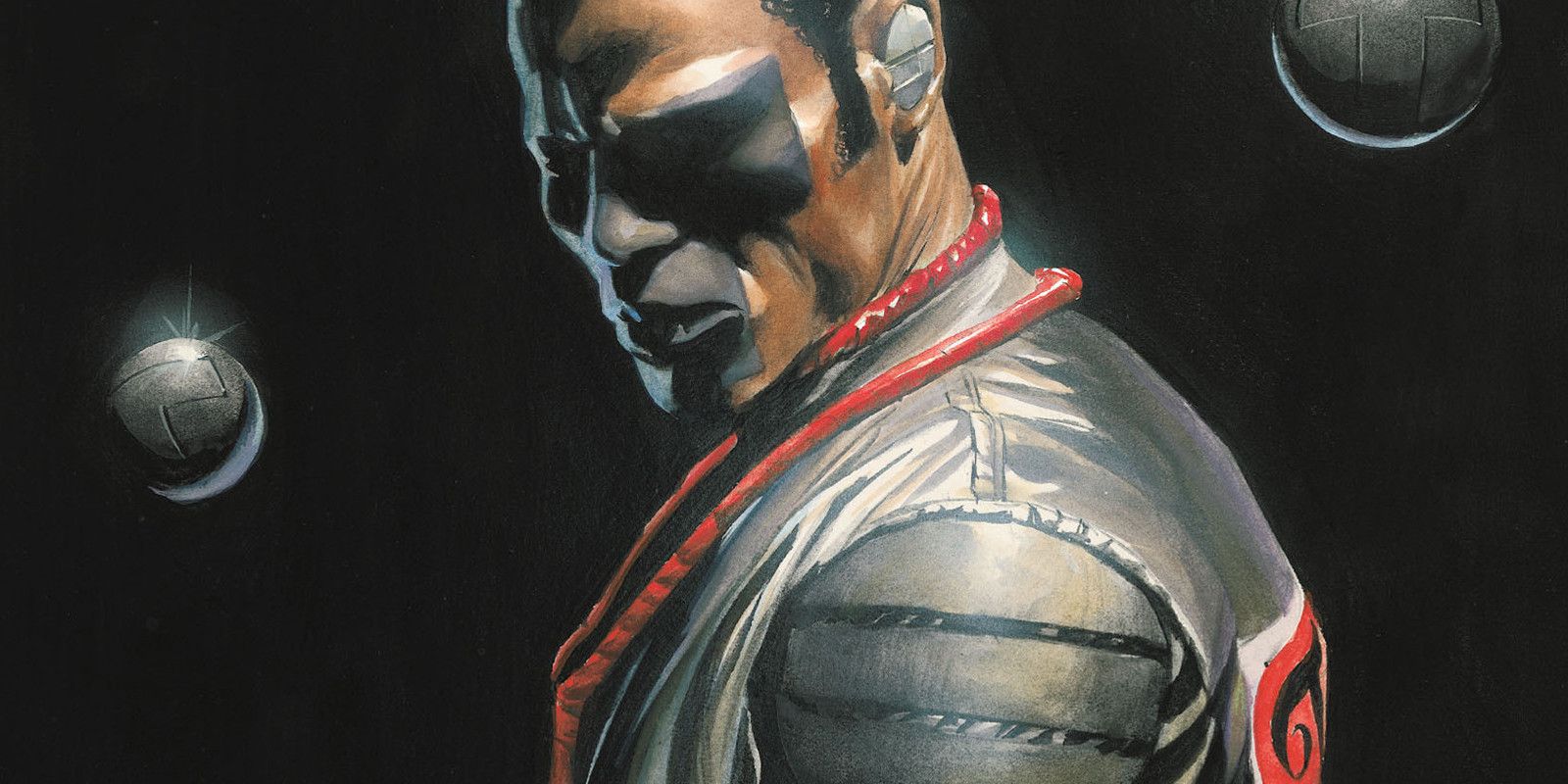 Comic book art: mr terrific and his trusty t spheres