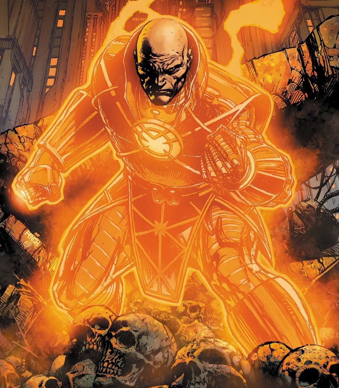 Lex Luthor as Orange Lantern