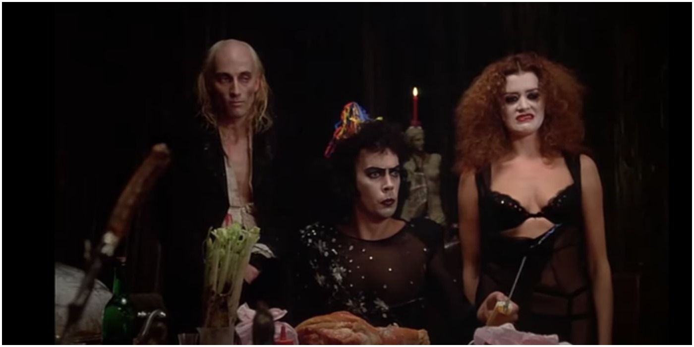 Dinner scene Rocky Horror movie