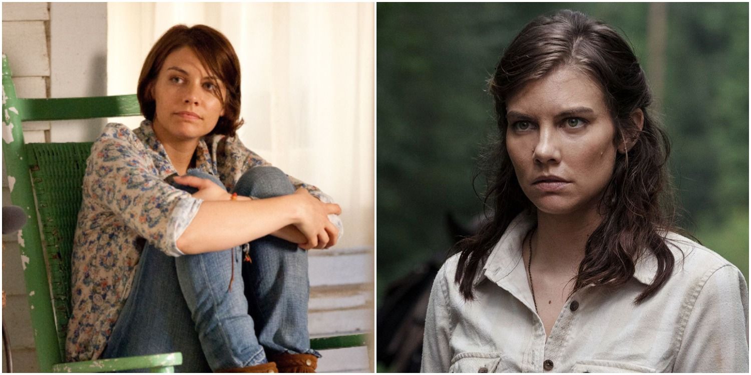 maggie greene young old walking dead