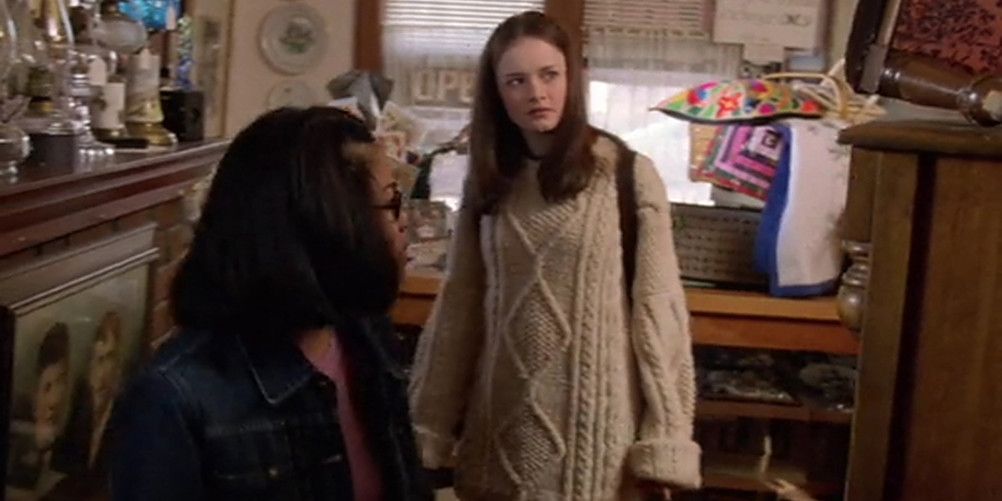 rory and lane on gilmore girls