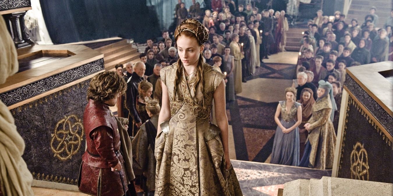 Sansa and Tyrion's wedding