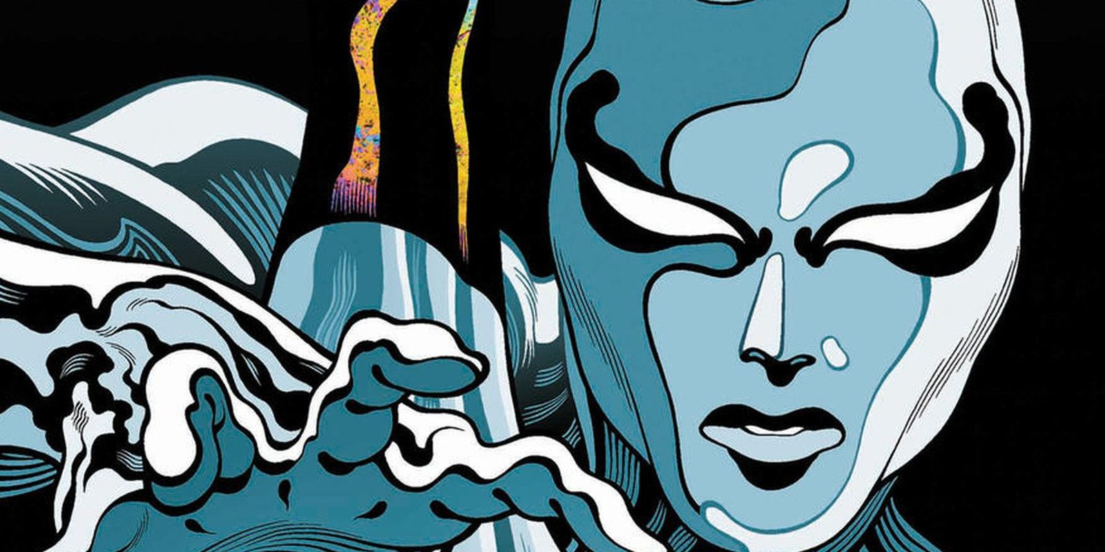 Silver Surfer as he appeared in the comics
