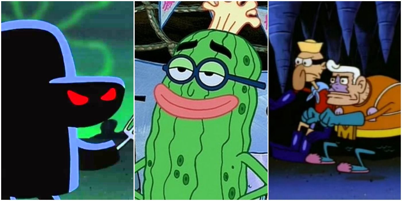 50 Best SpongeBob Background Characters 🐟🐠 Greatest Lines & Side