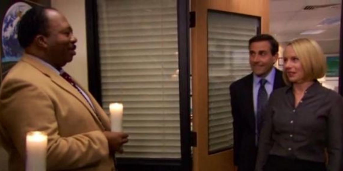 Stanley, Michael and Holly in The Office