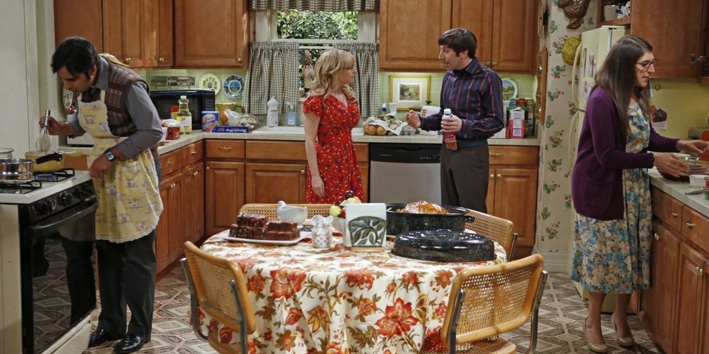 Thanksgiving at the Wolowitzs - TBBT