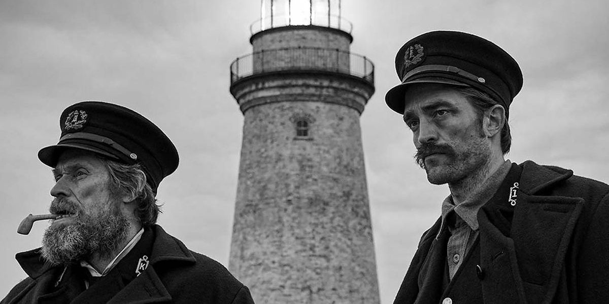 Dafoe and Pattinson The Lighthouse